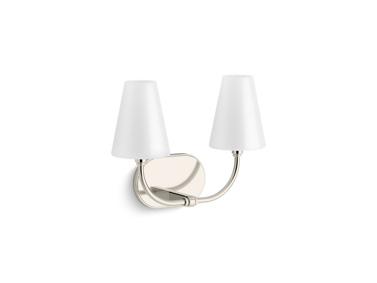 Kernen™ by Studio McGee Two-light sconce