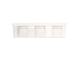 Constellation™ 90" wall-mount basin lavatory system with backsplash