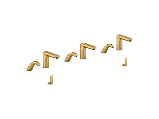 Kumin® Curve Touchless lavatory faucets and soap dispensers for Constellation™ lavatory system, 0.5 gpm
