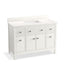 Malin™ by Studio McGee 48" bathroom vanity cabinet with sink and quartz top