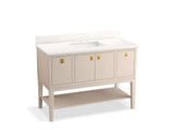 Seagrove® by Studio McGee 48" bathroom vanity cabinet with sink and quartz top