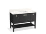 Seagrove® by Studio McGee 48" bathroom vanity cabinet with sink and quartz top
