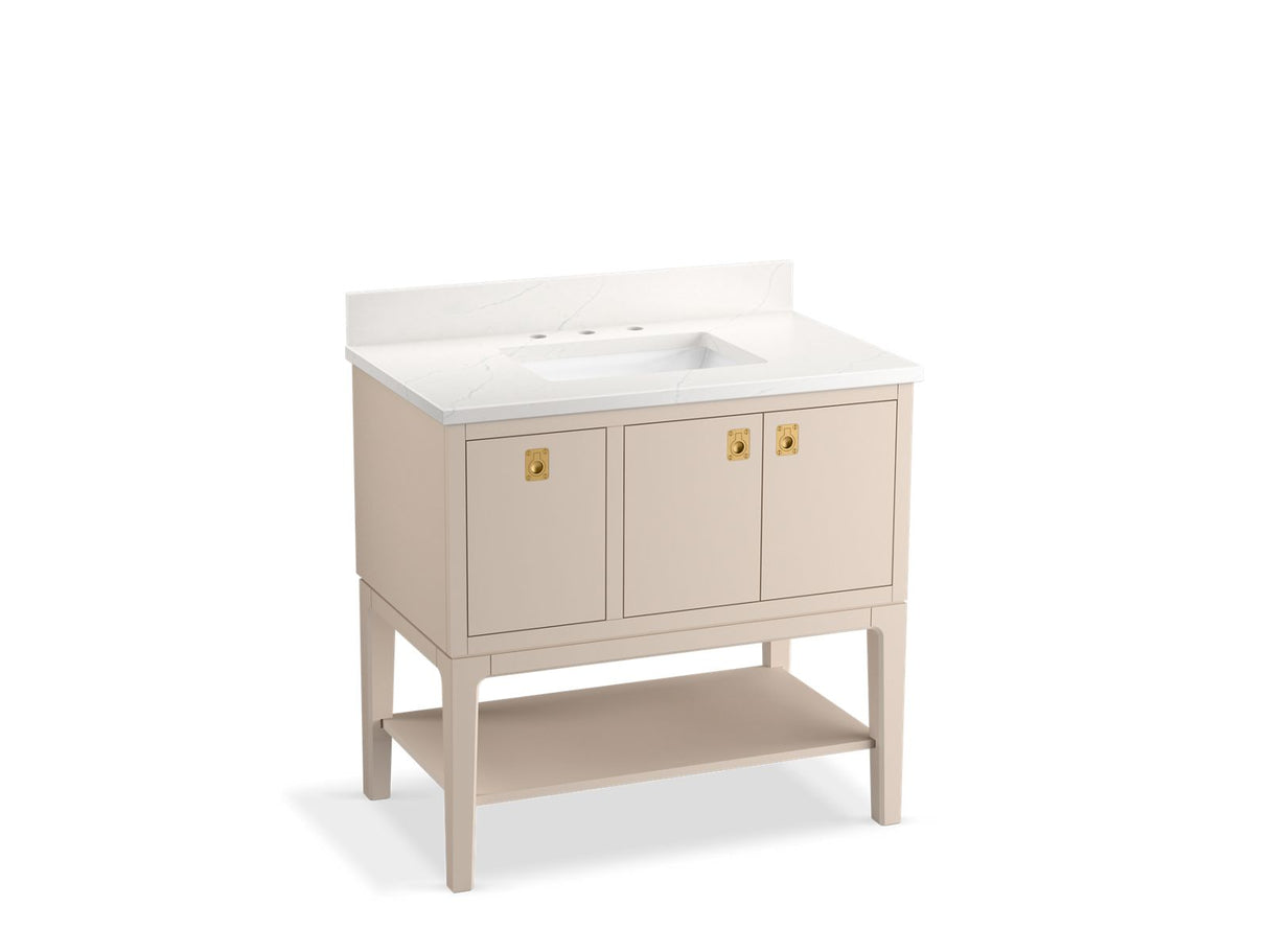 Seagrove® by Studio McGee 36" bathroom vanity cabinet with sink and quartz top