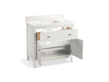 Malin™ by Studio McGee 36" bathroom vanity cabinet with sink and quartz top