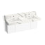Constellation™ 60" wall-mount basin lavatory system with backsplash