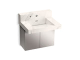 Constellation™ 30" wall-mount lavatory system with backsplash