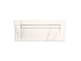 Constellation™ 60" wall-mount trough lavatory system with backsplash