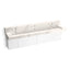 Constellation™ 90" wall-mount trough lavatory system with backsplash