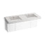 Constellation™ 60" wall-mount basin lavatory system