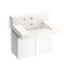 Constellation™ 30" wall-mount lavatory system with backsplash