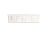 Constellation™ 90" wall-mount basin lavatory system with backsplash