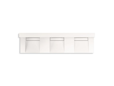 Constellation™ 90" wall-mount basin lavatory system with backsplash