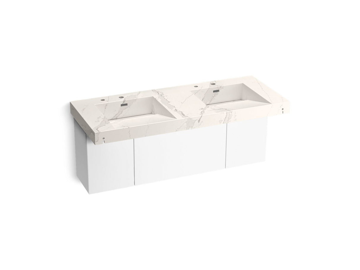 Constellation™ 60" wall-mount basin lavatory system