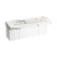 Constellation™ 60" wall-mount trough lavatory system