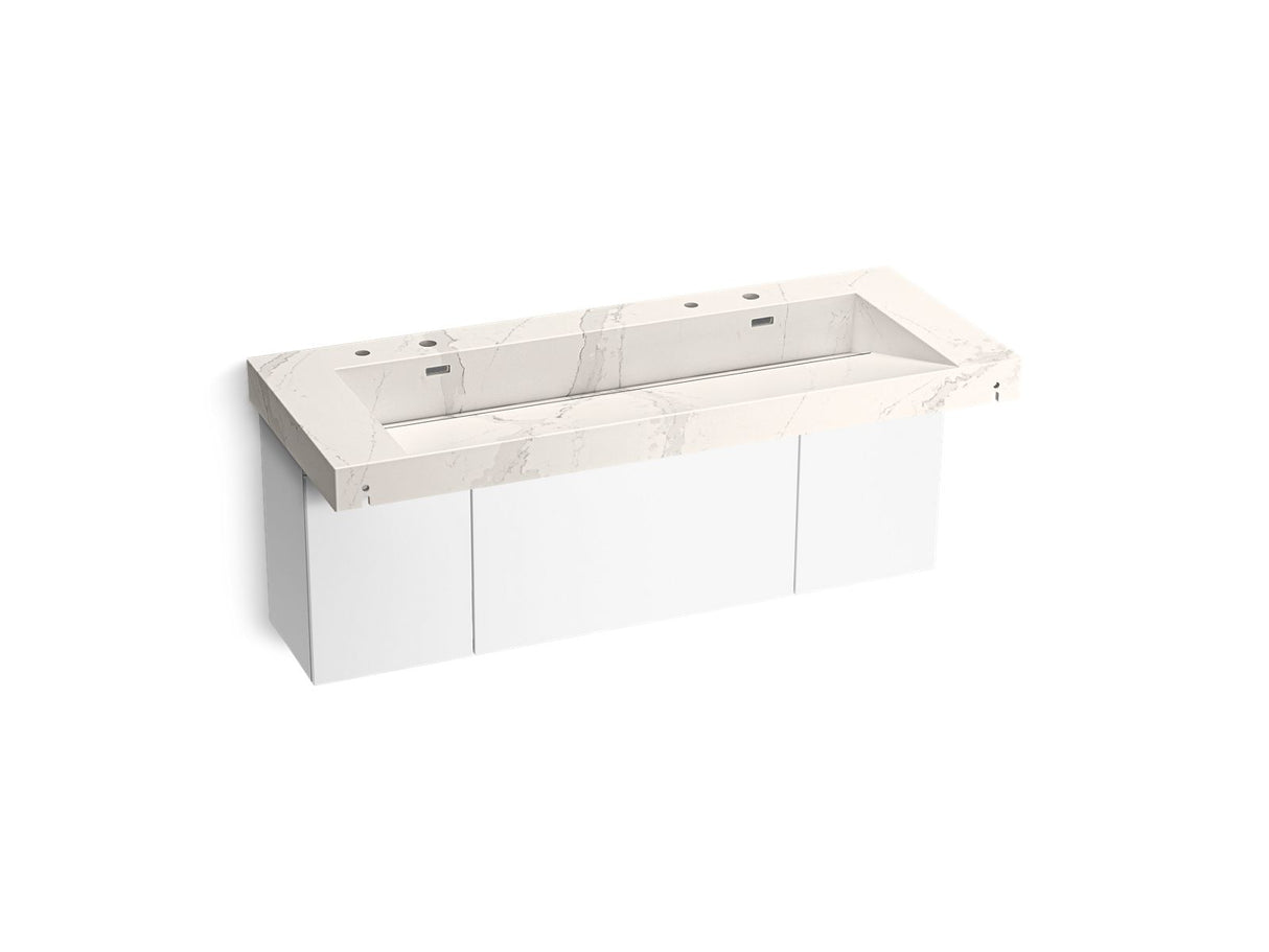 Constellation™ 60" wall-mount trough lavatory system