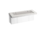 Constellation™ 60" wall-mount trough lavatory system