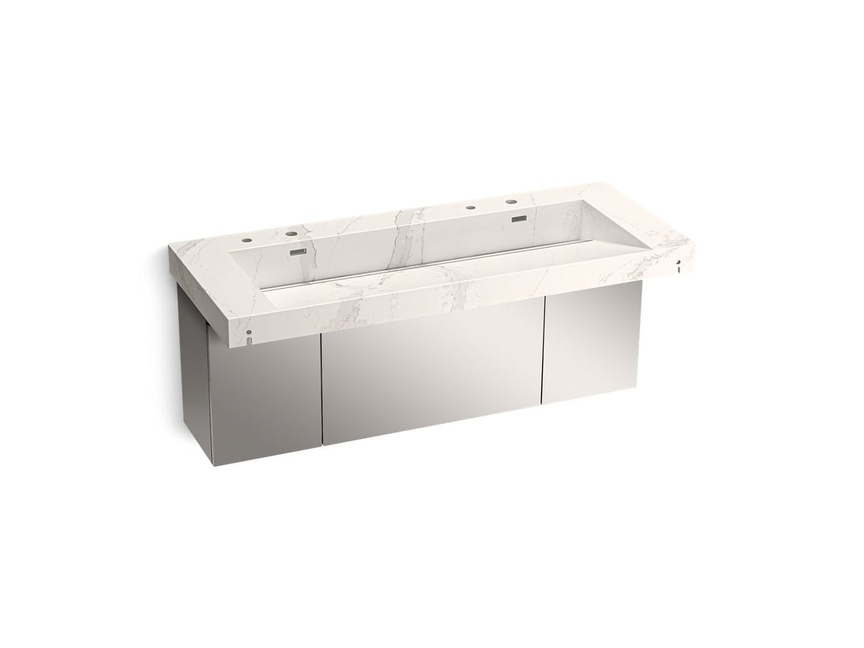 Constellation™ 60" wall-mount trough lavatory system