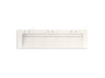 Constellation™ 90" wall-mount trough lavatory system