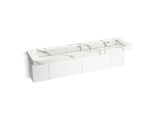 Constellation™ 90" wall-mount trough lavatory system