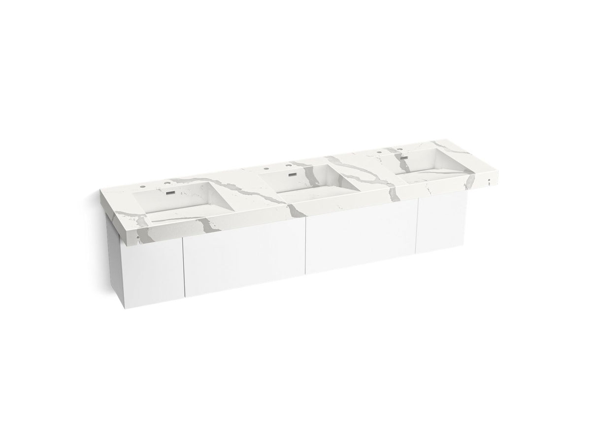 Constellation™ 90" wall-mount basin lavatory system