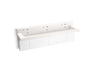 Constellation™ 90" wall-mount trough lavatory system with backsplash