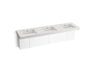 Constellation™ 90" wall-mount basin lavatory system