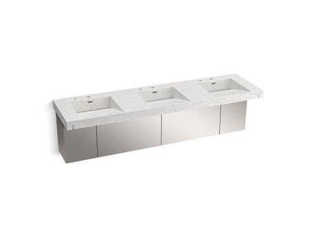 Constellation™ 90" wall-mount basin lavatory system