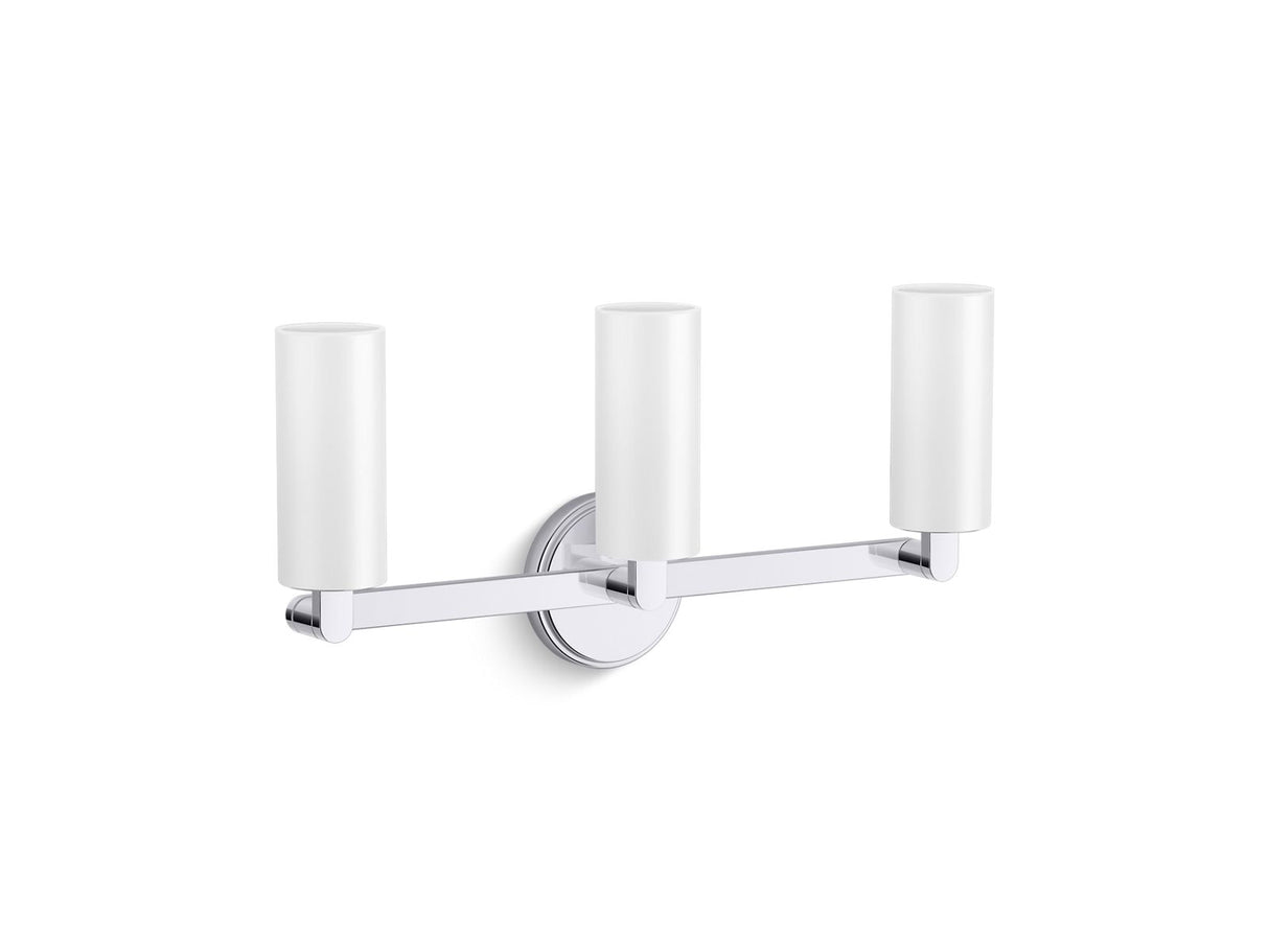 Crue® Three-light sconce