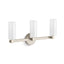 Crue® Three-light sconce