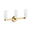 Crue® Three-light sconce