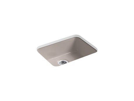 Iron/Tones® 24-1/4" top-/undermount single-bowl bar sink