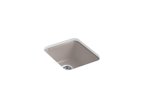 Iron/Tones® 17" top-/undermount single-bowl bar sink