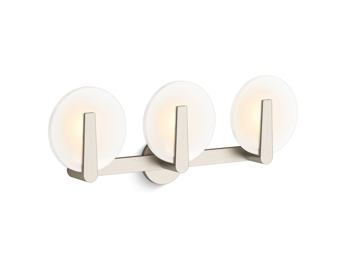 Hint® Three-light sconce