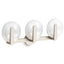 Hint® Three-light sconce
