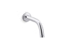 Components® Touchless wall-mount lavatory faucet with Kinesis® sensor technology, Tube design, AC-powered, 0.5 gpm
