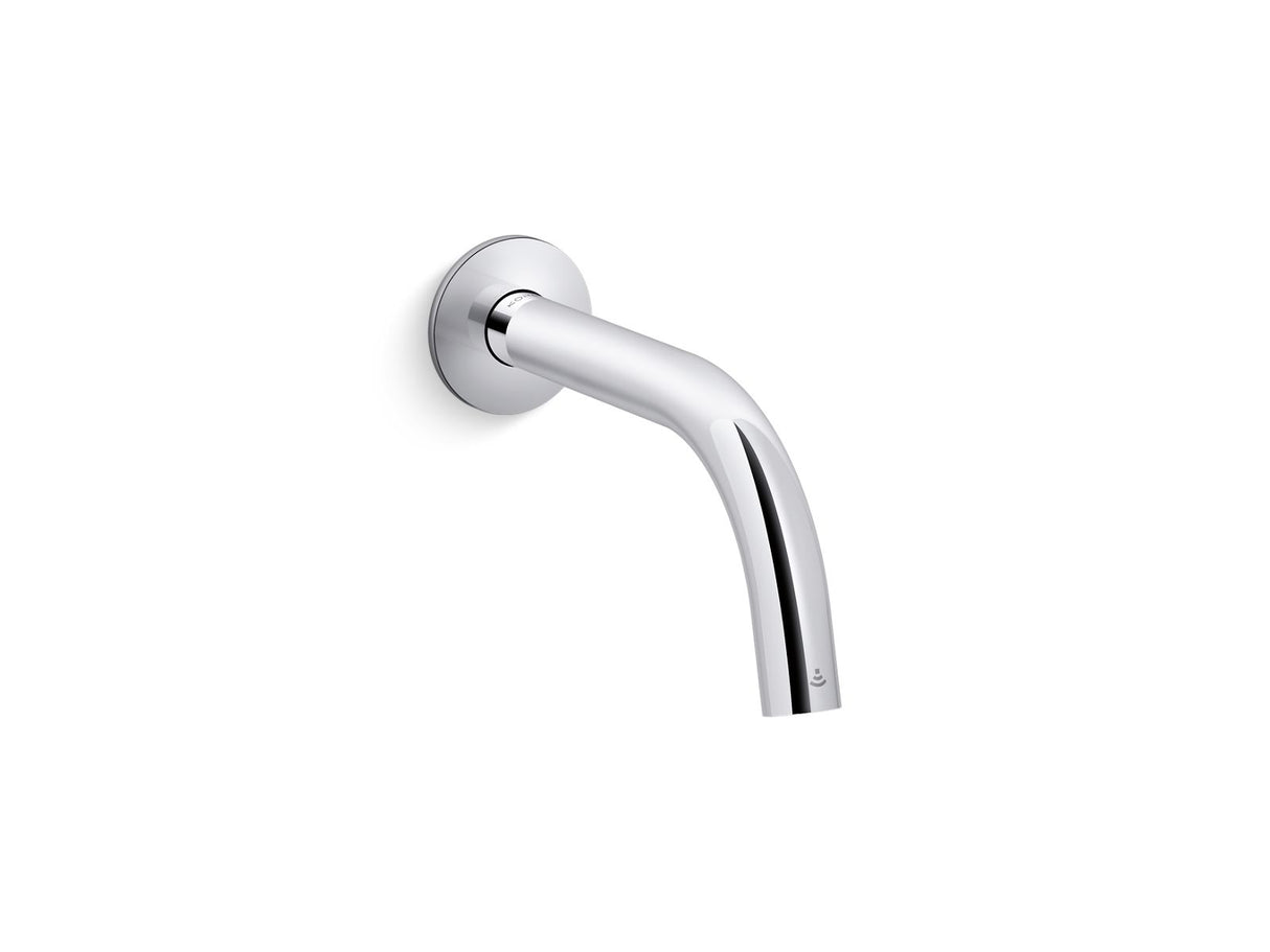 Components® Touchless wall-mount lavatory faucet with Kinesis® sensor technology, Tube design, Cortex™-enabled, AC-powered, 0.5 gpm