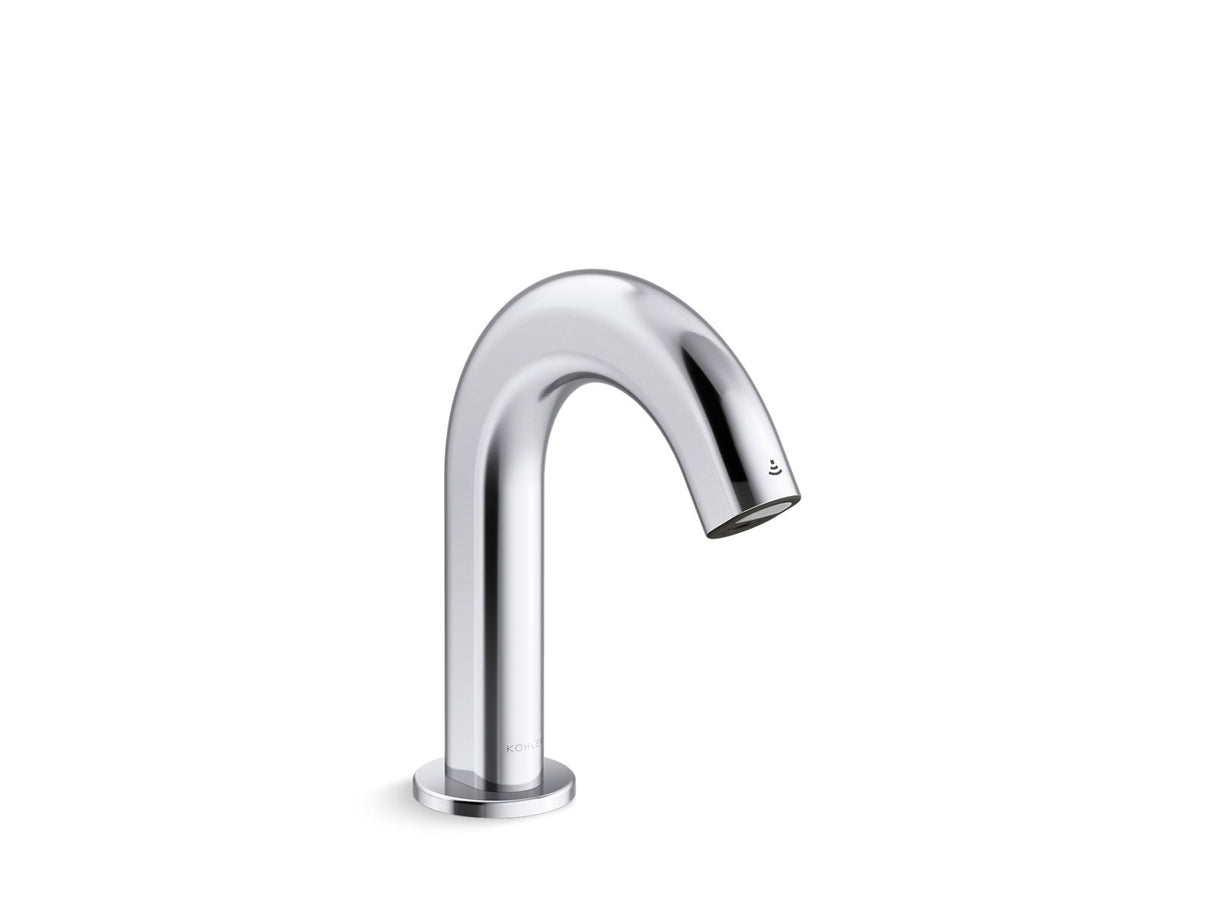Oblo™ Touchless single-hole lavatory faucet with Kinesis® sensor technology, HES-powered, less drain, 0.5 gpm