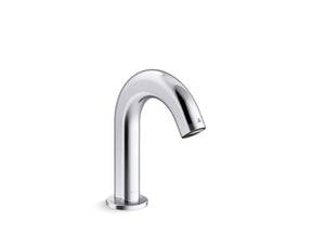 Oblo™ Touchless single-hole lavatory faucet with Kinesis® sensor technology, HES-powered, less drain, 0.5 gpm