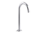 Components® Touchless single-hole lavatory faucet with Kinesis® sensor technology, Tube design, 0.5 gpm