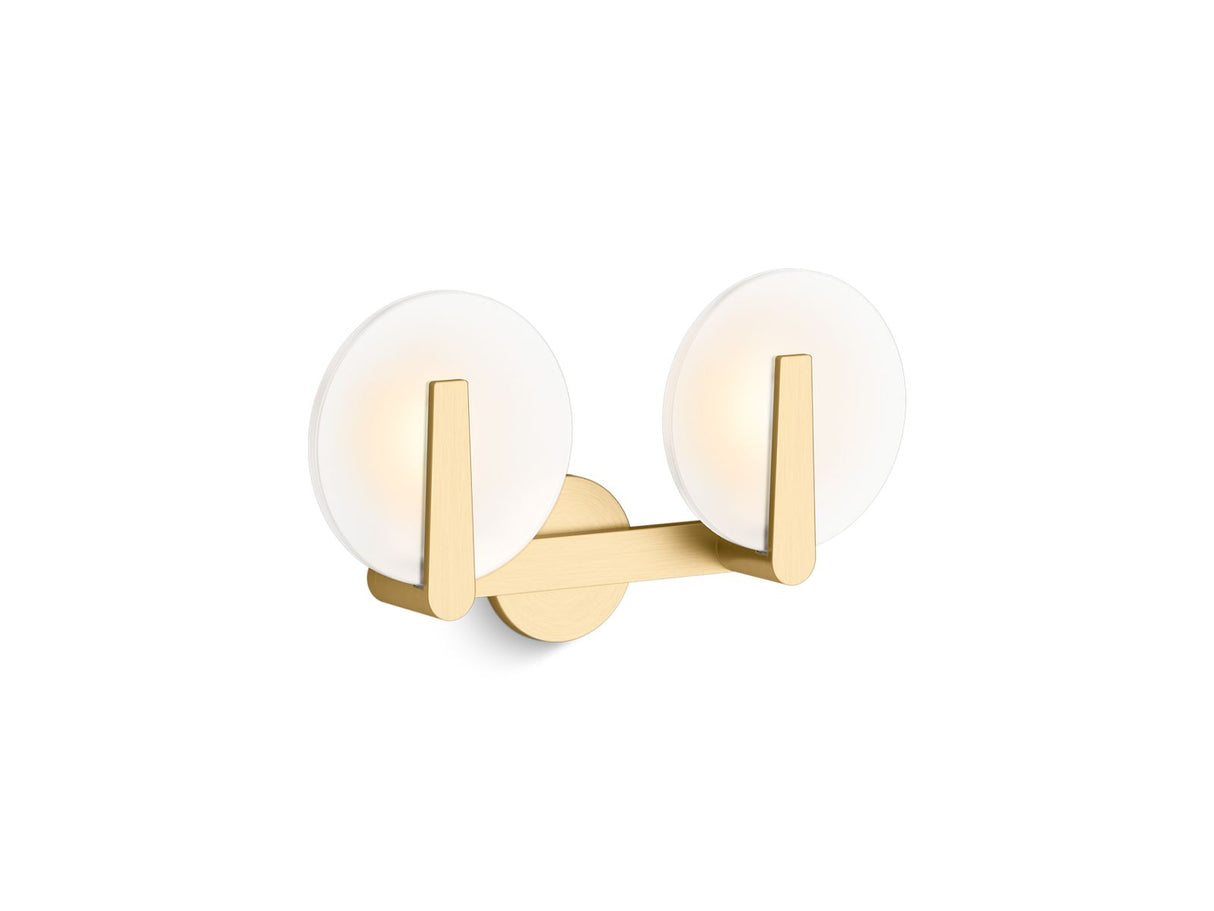 Hint® Two-light sconce
