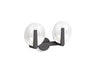 Hint® Two-light sconce