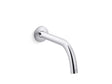 Components® Touchless wall-mount lavatory faucet with Kinesis® sensor technology, Tube design, HES-powered, 0.5 gpm