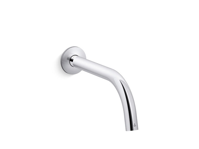 Components® Touchless wall-mount lavatory faucet with Kinesis® sensor technology, Tube design, HES-powered, 0.5 gpm