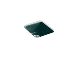 Iron/Tones® 17" top-/undermount single-bowl bar sink