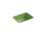 Iron/Tones® 24-1/4" top-/undermount single-bowl bar sink
