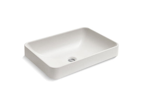 WasteLAB™ Vox® 23" rectangular vessel bathroom sink, no overflow