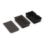 Three-piece workstation sink accessory set