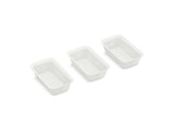 Three-piece workstation prep bowl set