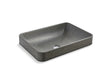 WasteLAB™ Vox® 23" rectangular vessel bathroom sink, no overflow