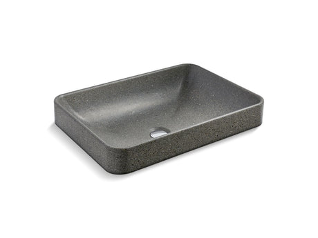 WasteLAB™ Vox® 23" rectangular vessel bathroom sink, no overflow